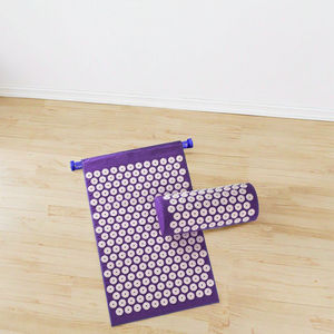 Akku pressur Matte und Kissen Set mit Camellia Plastic Spikes Fuß Shakti Körper <span class=keywords><strong>massage</strong></span> Anwendung Akupressur Technik - Product Image 6