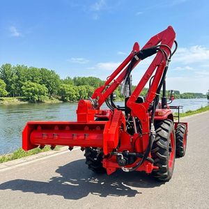 PTO Driven Tractor <b>Hydraulic</b> Arm Flail Mower for All-Terrain Pasture Management, Professional Embankment and Verges Hedge <b>Cutter</b> - Product Image 3