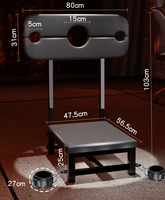 Fauteuil de Contrainte Thématique pour Couples: Jouets Sexuels, Mobilier SM de Chambre, Positions Sexuelles, Jeux Adultes, Menottes et Contrainte de Tête