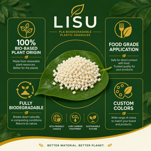 Résine vierge 100 % biodégradable et compostable à base <span class=keywords><strong>de</strong></span> maïs, certifiée EN13432, écologique, pour <span class=keywords><strong>granulés</strong></span> <span class=keywords><strong>de</strong></span> vaisselle et <span class=keywords><strong>granulés</strong></span> <span class=keywords><strong>de</strong></span> PLA - Product Image 4
