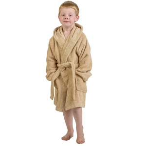 Fuzzy 100% Cotton Terry Kids Robe Vente en gros Pur coton Spa Cosy Kids Robes - Product Image 1