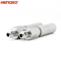 Diffuseur à bulles fines en acier inoxydable HENGKO, diffuseur pour bioréacteur en métal fritté