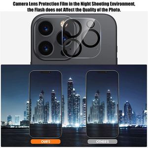 9h Glass Full Cover Sparkle Diamonds Camera Lens Protector for Iphone15 <b>Pro</b> Max - Product Image 5