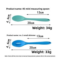 Vente en gros d'usine : Cuillère à soupe et à mélanger en silicone de première qualité, antiadhésive, couleur unie, ustensile de cuisine
