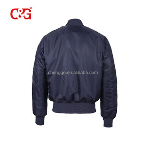 Giacca da Volo MA-1 in Blu Navy - Product Image 2