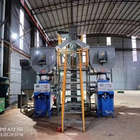 Ligne d'emballage et de mélange semi-automatique horizontale en acier inoxydable de 1000 L à cisaillement élevé, motorisée, pour poudre de peinture
