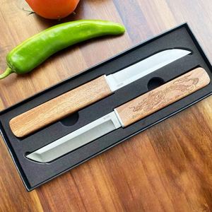 Navaja Táctica de Bolsillo Personalizable OEM con Funda de Madera, Hoja de Acero Inoxidable de Alta Calidad, Uso Industrial y de Camping, DIY - Product Image 5