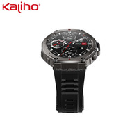 Montre connectée étanche DM58 de 1,43 pouce avec rappel de sédentarité, bracelet fonctionnel avec haut-parleur et navigation GPS