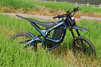 Moto tout-terrain électrique à moteur central haute vitesse 72V 3000W >80km/h vitesse maximale