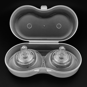 Protège-mamelons en silicone de qualité alimentaire pour l'allaitement - Sans BPA, doux et protecteur - Product Image 4