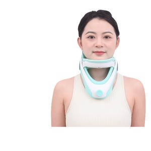 Collarín cervical ajustable, soporte para la columna vertebral, dispositivo de tracción manual para protección deportiva - Product Image 1