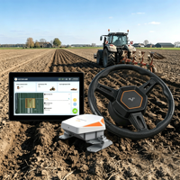 Vectoragr 818 Sistema de Guiado GPS para Agricultura de Precisión, Compatible con Isobus RTK GNSS
