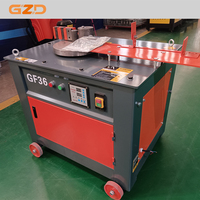 Usine chinoise GF36 GF32 GF25 Machine à cintrer et à découper les barres d'armature utilisée Machine à cintrer les étriers