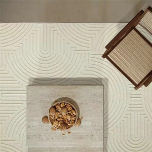 Tappeto da Gioco per Bambini Impermeabile Antiscivolo Lavabile Spesso Grande Tappeto Beige per Soggiorno - Product Image 5