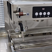 Máquina de Espresso Zilong 9Bar con Bomba Rotativa, Sistema T3, Cuerpo Completamente de Acero Inoxidable Espejado, Múltiples Calderas y Doble Grupo
