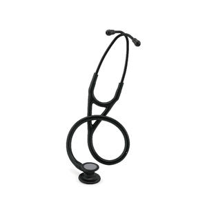 Stéthoscope médical Kindcare KT-170B en acier inoxydable noir, double face, pour adultes, certifié CE - Product Image 4