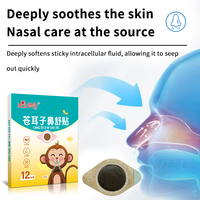 Patch nasal respirant pour la santé du nez avec logo personnalisé, Breathe Right, Airplus Xanthium Sibiricum, bandes nasales pour enfants