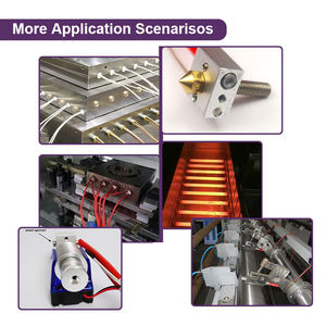 חימום מוט חשמלי לבן יחיד קצה לבן 100 מ "מ 220v 300w מחסנית מכונת אריזה חומר חימום אלמנט עבור מגש איטום - Product Image 6