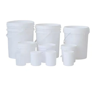 Vente en gros Seau carré en plastique 1L avec couvercle et poignée Matériau PP de qualité alimentaire pour le stockage de la peinture et l'utilisation quotidienne/chimique - Product Image 3