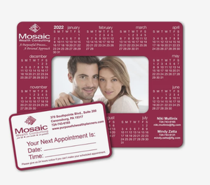 Meilleurs aimants de calendrier perforés personnalisés 2027 avec cadre photo, 7,25x5,5x0,03 pouces, pour logo promotionnel, cadeau, vente en gros - Product Image 3