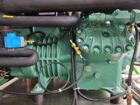   Kompresor Refrigerasi Piston Dua Tahap Semi-Hermetik S6J-16.2Y-40P untuk Penyimpanan Dingin Suhu Rendah