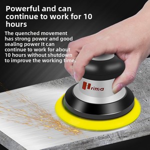 Sander pneumatique Taiwan Prima de 5 pouces, tête de ponçage à sec, machine à poncer, polissage à l'air pour voitures, polisseuse pour voitures - Product Image 1