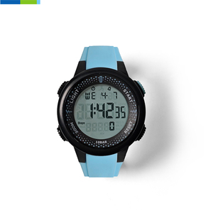 <span class=keywords><strong>LCD</strong></span> hiển thị Chronograph kỹ thuật số tự động ngày thể thao dừng Xem với cao su dây đeo cổ tay không thấm nước hoàn chỉnh lịch ngày - Product Image 5