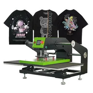 Automatic 40*50 double station heat press machine a3 t shirt heat press machine machine pneumatic hydraulic supplier for sale