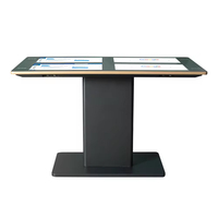 Table Tactile Interactive Intelligente à Écran LCD pour Café, Équipement Publicitaire de Restaurant avec Écran Interactif de Bureau