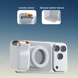 Poignée d'obturateur professionnelle portable pour smartphone, fixation magnétique rapide, télécommande réglable AE - Product Image 1