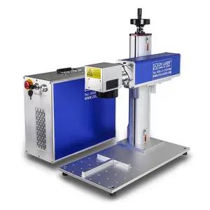 Hochwertiger Wuhan ov Laser faser Laser beschriftung maschine Laserdrucker für QR-Code Metall gravur Barcode