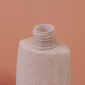 Heypack marque en gros vide HDPE bleu mat presser shampooing bouteille Lotion crème conteneur avec bouchon rabattable - Product Image 4