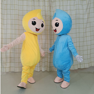 Poupée de dessin animé Goutte d'eau, vêtemise dans un monde de poupées, mascotte sur le thème de la Journée de la conservation de l'eau, vente directe d'usine - Product Image 4