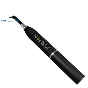 Lumière de durcissement dentaire, réglage à 360 degrés, noir sans fil Rechargeable Led, lumière de durcissement dentaire