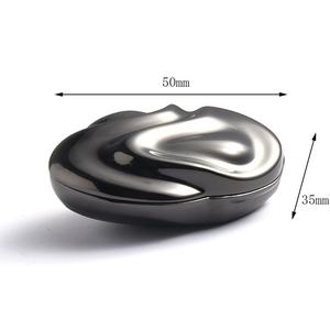 Black Blank Luxury 5 ml <b>Small</b> Metal Roller Oil Custom Shape <b>Boxes</b> Solid Perfume <b>Packaging</b> Tray - Product Image 6