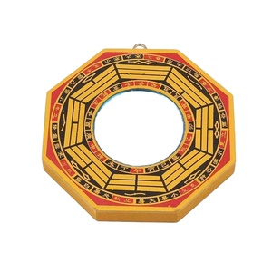 <span class=keywords><strong>Miroir</strong></span> en bois chinois rétro Feng Shui, décoratif mural, <span class=keywords><strong>convexe</strong></span>, <span class=keywords><strong>Bagua</strong></span> Pakua, pour la chance et la bénédiction - Product Image 6