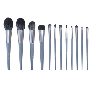 Cangzhou Makeup Brush Set 12 Piece Synthetic Hair Wooden Handle <b>Foundation</b> Application Tools - Product Image 5