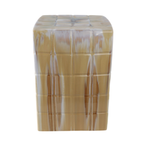 Taburete cuadrado de cerámica para jardín, decoración del hogar, soporte para plantas de interior y exterior, mesa auxiliar - Product Image 4