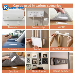 Bande adhésive auto-agrippante de qualité industrielle à double verrouillage, tête de champignon, pour accrocher des images - Product Image 3