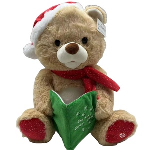 Peek a Boo <span class=keywords><strong>Teddy</strong></span> <span class=keywords><strong>Bear</strong></span> Book Juguete interactivo Canto musical Hablando Animal de peluche Adorable Electric Animate Gift - Product Image 2