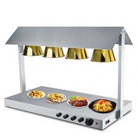 Lampe chauffante pour cuisine, réchauffeur de nourriture, station de buffet, lampe chauffante pour aliments à vendre