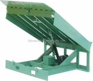 Customized 8T 10T Hydraulic Mobile Yard Ramp Forklift Loading Ramp Container Loading Ramp