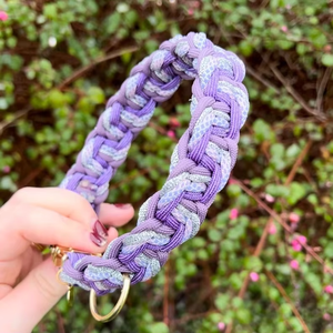 550เพอร์โรปลอกคอสัตว์เลี้ยงส่วนบุคคลแบบทนทานพร้อมฮาร์ดแวร์สายจูงเชือกพาราคอร์ดแบบถักแบบเก่า - Product Image 2