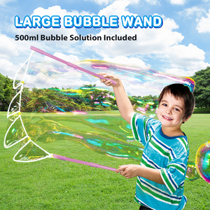 Varita de Burbujas Gigante con Cuerda para Niños, para Hacer Burbujas Grandes con Agua y Jabón Superespumante - Product Image 2