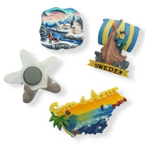 Vente directe usine – Aimants personnalisés en résine imprimée en 3D pour réfrigérateur, thème tourisme Philippines, pour usage domestique - Product Image 4