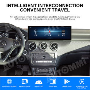 Tela Automotiva Android de 14.9 Polegadas para Mercedes-Benz Classe A NGT4.5 W176 com CarPlay Sem Fio, Android Auto, Bluetooth e Leitor de DVD - Product Image 3