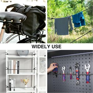 8Mm Nhiệm Vụ Nặng Nề 24 "Cắm Trại Ngoài Trời Đàn Hồi Bungee Dây Kim Loại Móc 200% Căng Thẳng Mạnh Mẽ Bền Hành Lý Giá Dây Đeo Lều - Product Image 6