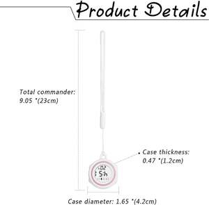의료 브로치 시계 시계 사용자 정의 로고 의사 선물 도매 다채로운 젤리 글로우 다크 고무 디지털 간호사 시계 남여 공용 패션 - Product Image 5
