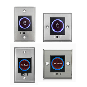 Botón de Salida Sin Contacto NO NC <span class=keywords><strong>COM</strong></span> para Sistema de Control de Acceso de 12V - Product Image 1