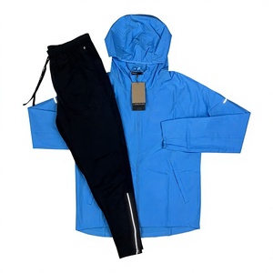 Ensembles pour hommes : Sweat-shirts à capuche zippés, ensemble deux pièces, ensemble pull-over à capuche - Product Image 1
